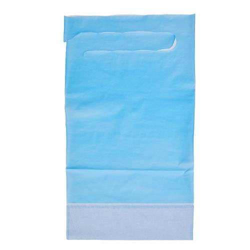 中国OEM Disposable Bibs Adult Paper Apron with Pocket Dental Apron Manufacturerメーカー
