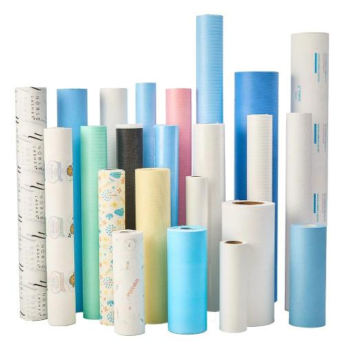 中国Disposable Paper Sheet Ultrasonic Examination Bed Sheet Roll Couch Roll Medical Bed Paper Medical Rollメーカー