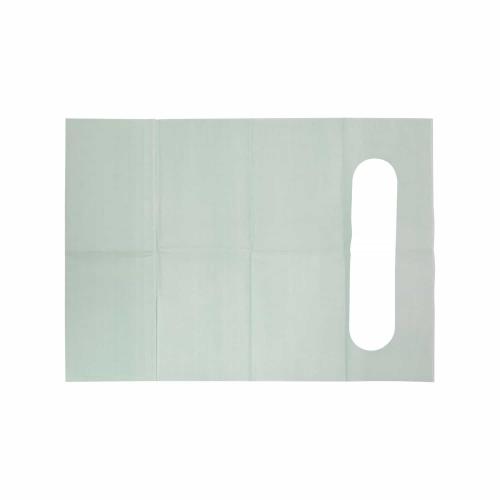 中国Disposable Baby Bib, Class I Medical Device CE/ISO13485 Certified, Paper + PE Film 24.5*34.5cm with 5.5cm Pocket for Childrenメーカー